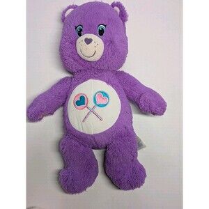 Build-A-Bear 18" Care Bears Purple Lollipop Share Bear Plush, 2015